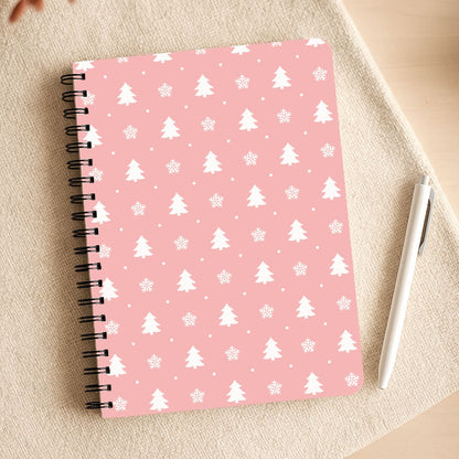 Pink Tree Pattern Notepad
