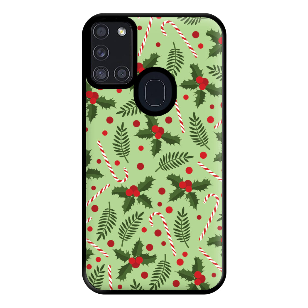 Candy Pattern Phone Case for Galaxy A21s