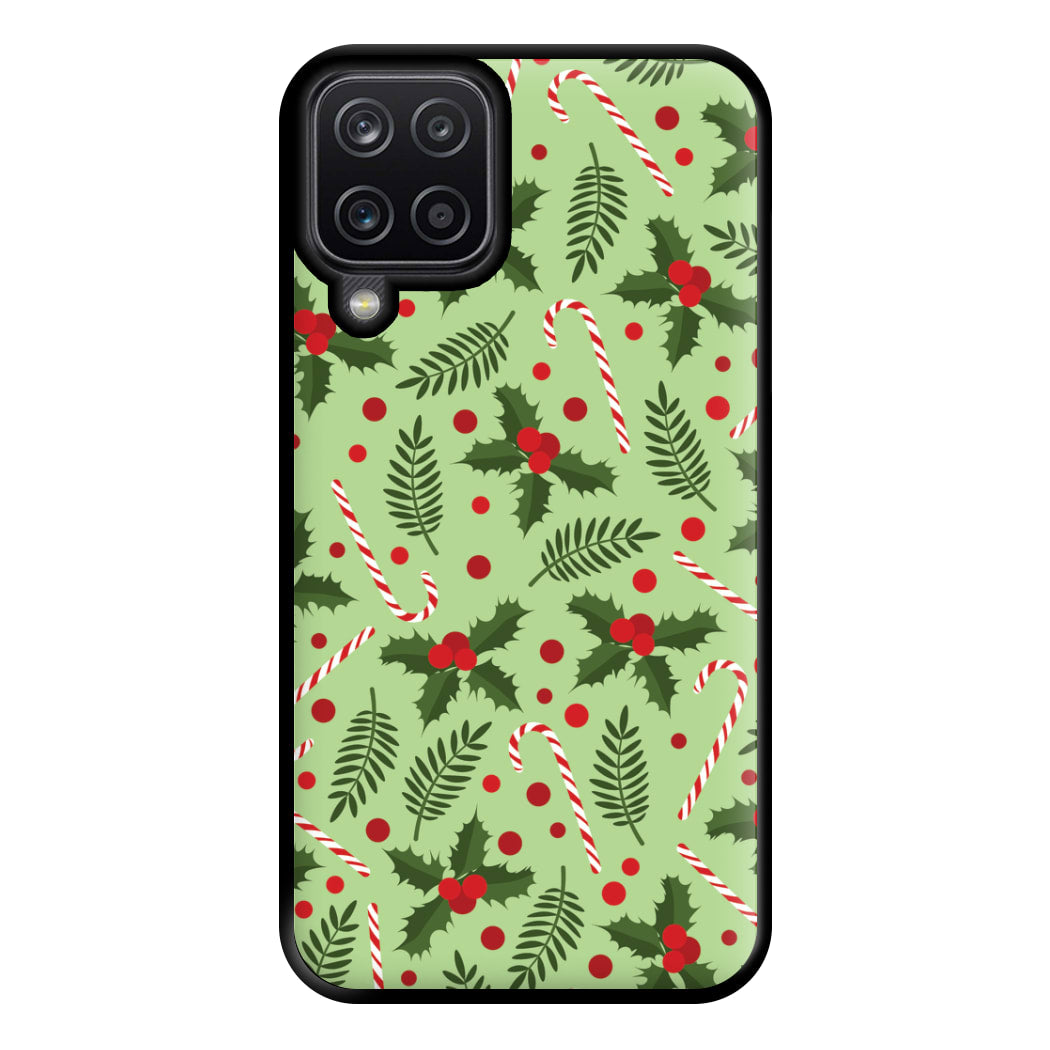 Candy Pattern Phone Case for Galaxy A12