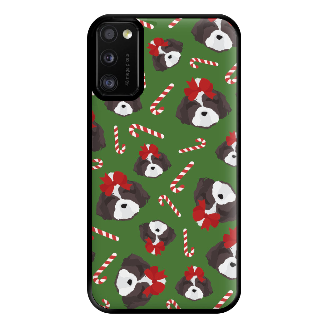 Dog Christmas Pattern Phone Case for Galaxy A41