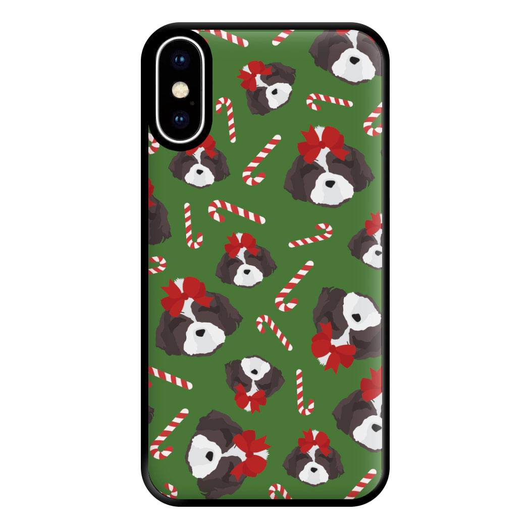 Dog Christmas Pattern Phone Case for iPhone XS Max