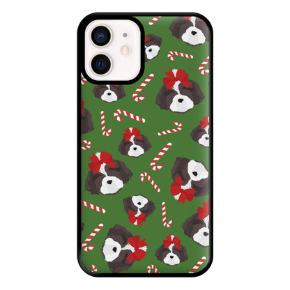 Dog Christmas Pattern Phone Case for iPhone 13 Mini