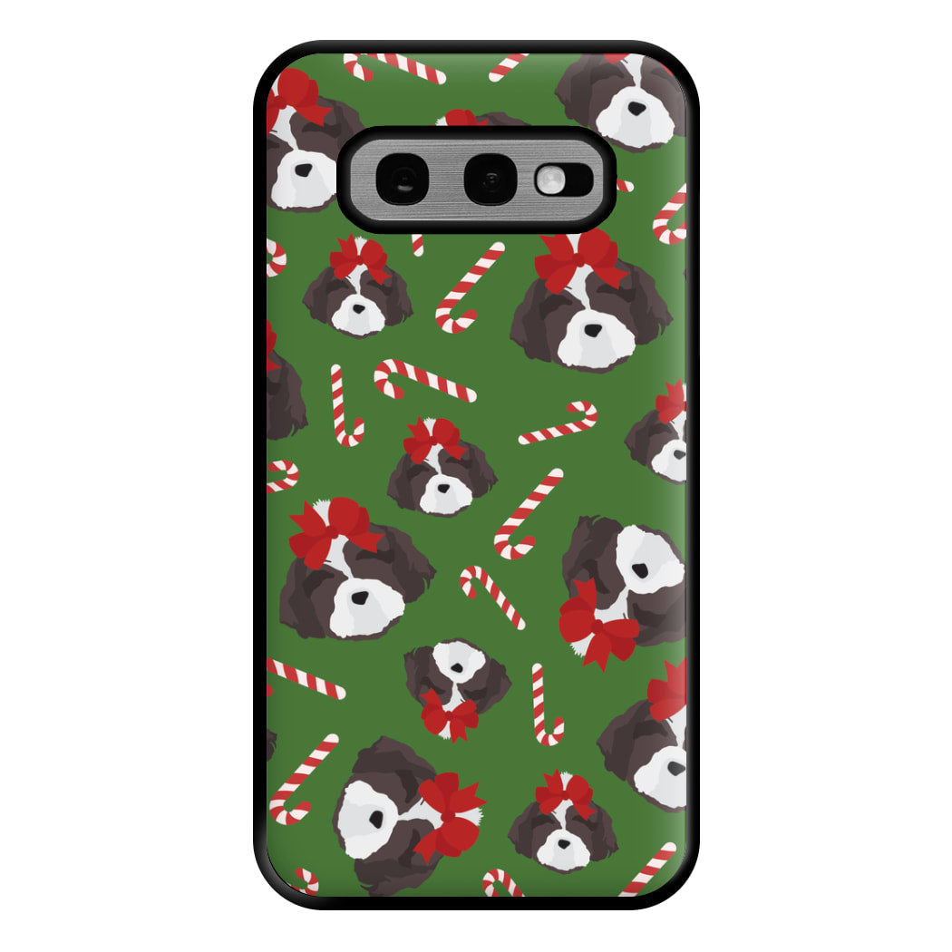 Dog Christmas Pattern Phone Case for Galaxy S10e