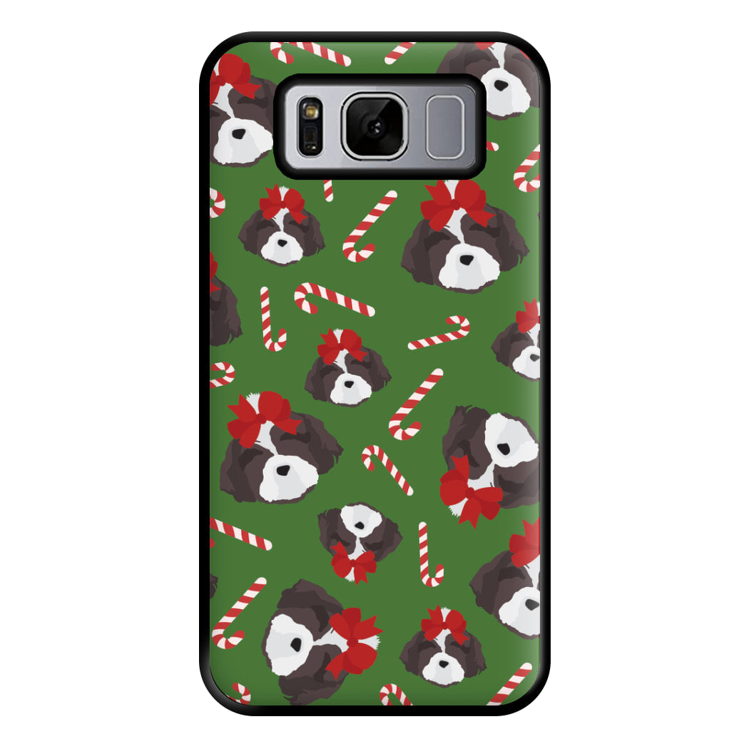 Dog Christmas Pattern Phone Case for Galaxy S8 Plus