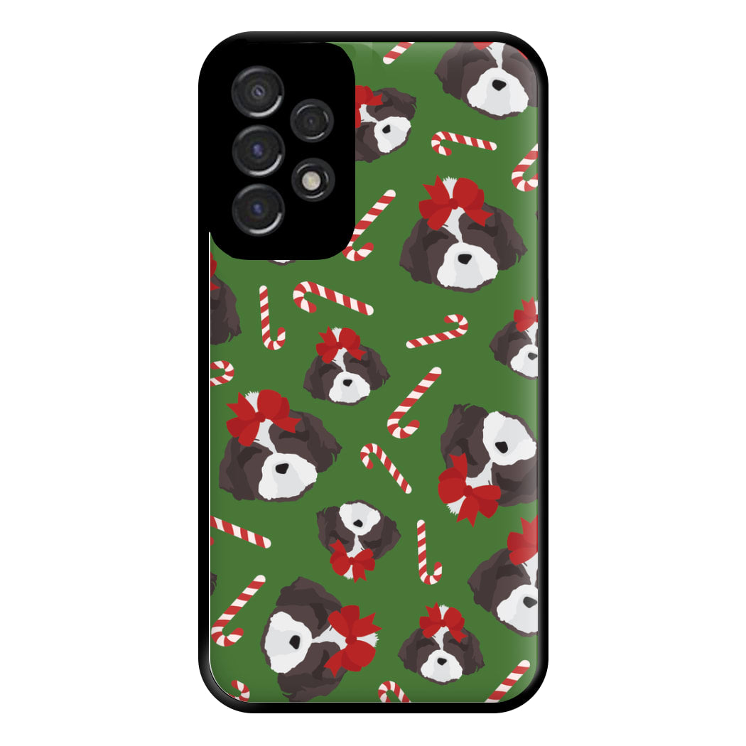 Dog Christmas Pattern Phone Case for Galaxy A53