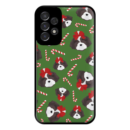 Dog Christmas Pattern Phone Case for Galaxy A53