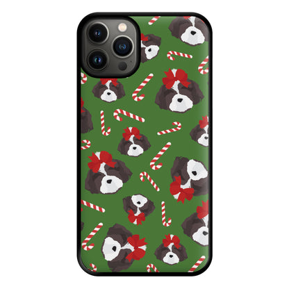 Dog Christmas Pattern Phone Case for iPhone 13