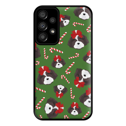 Dog Christmas Pattern Phone Case for Galaxy A33