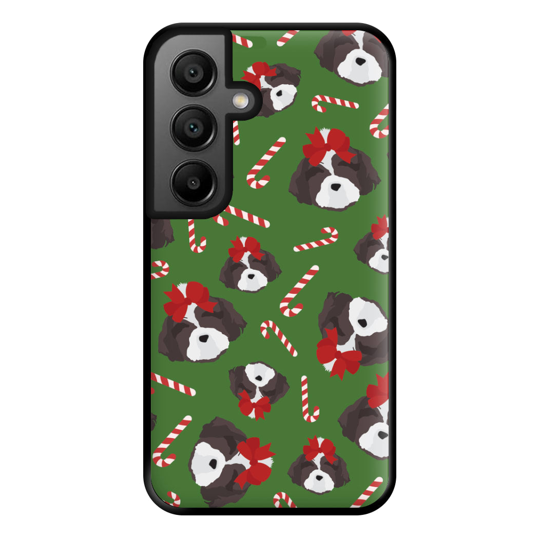 Dog Christmas Pattern Phone Case for Google Pixel 8