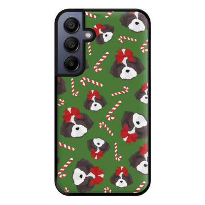 Dog Christmas Pattern Phone Case for Galaxy A15