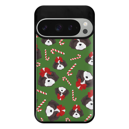 Dog Christmas Pattern Phone Case for Google Pixel 9 Pro XL