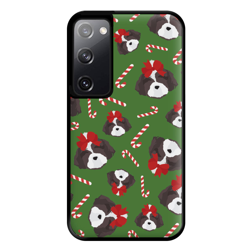 Dog Christmas Pattern Phone Case for Galaxy S20