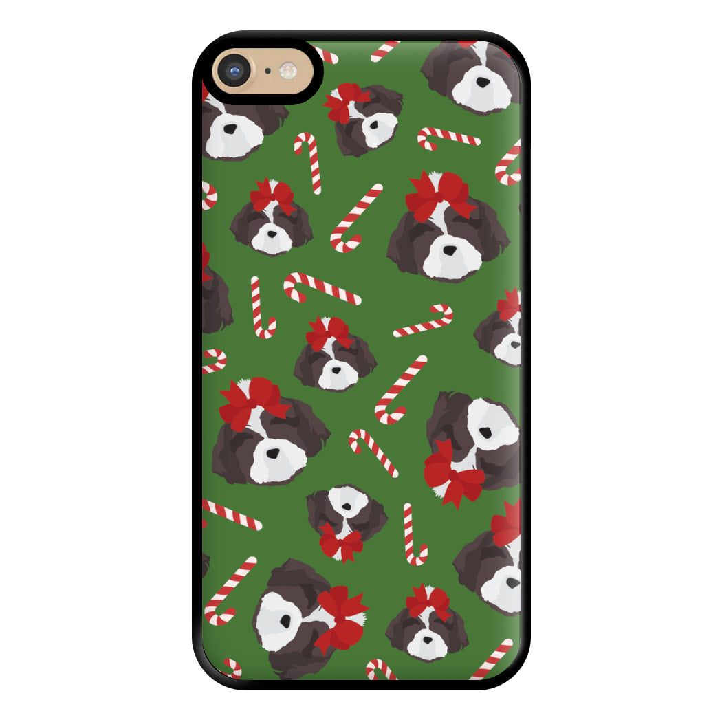 Dog Christmas Pattern Phone Case for iPhone 6 Plus / 7 Plus / 8 Plus