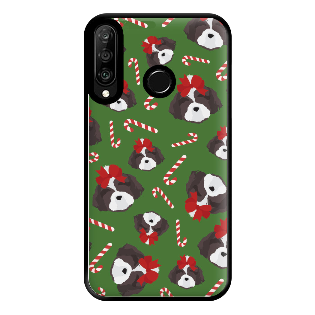 Dog Christmas Pattern Phone Case for Huawei P30 Lite