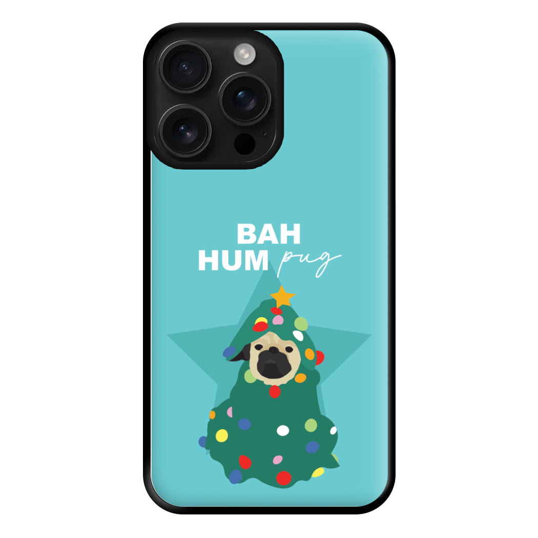 Bah Hum Pug Phone Case