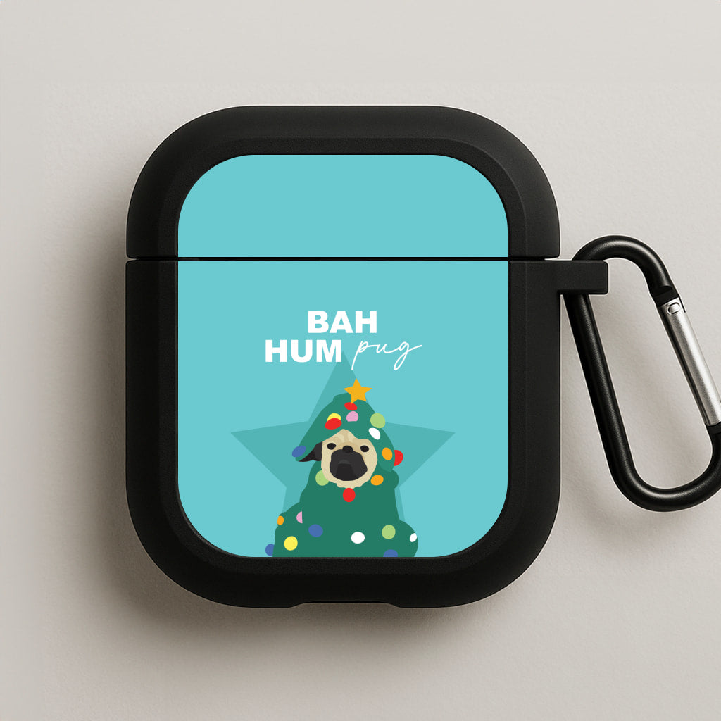 Bah Hum Pug AirPods Case