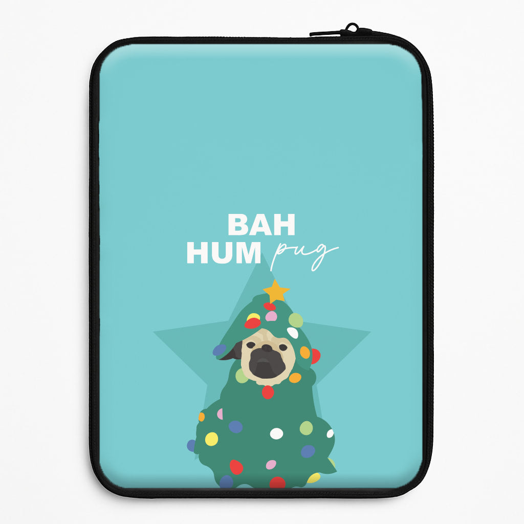 Bah Hum Pug Laptop Sleeve