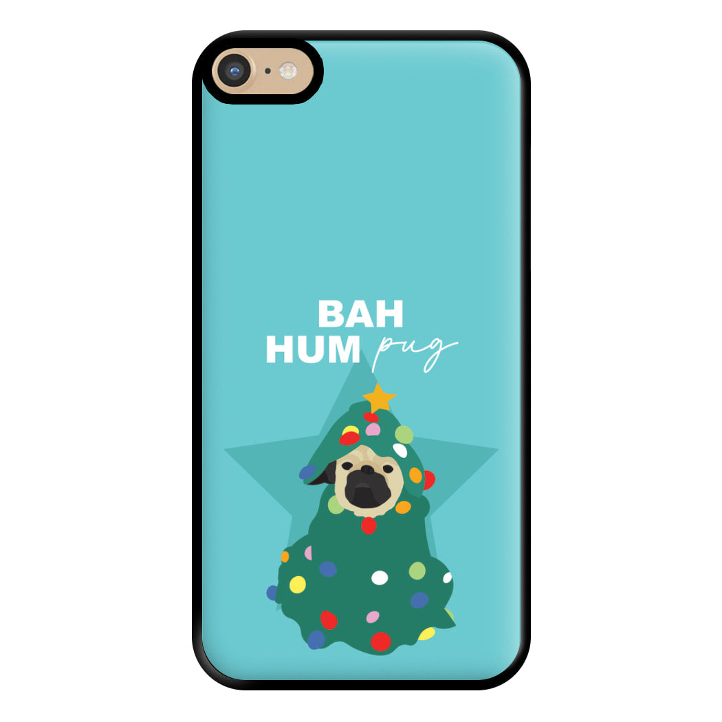 Bah Hum Pug Phone Case for iPhone 6 Plus / 7 Plus / 8 Plus