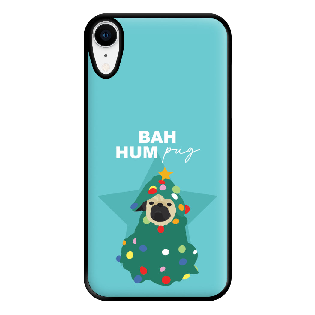 Bah Hum Pug Phone Case for iPhone XR