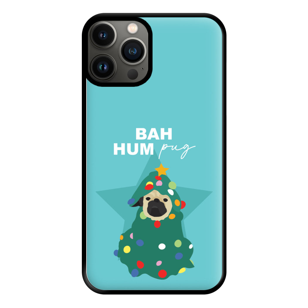 Bah Hum Pug Phone Case for iPhone 13 Pro Max