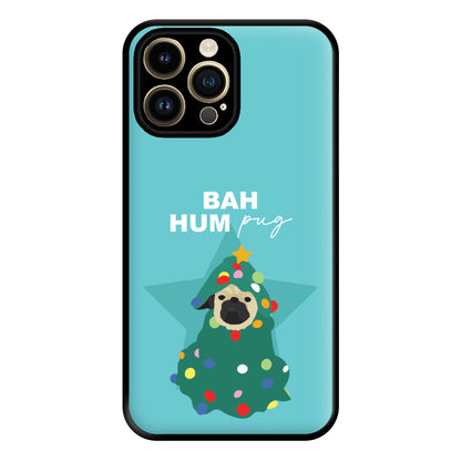 Bah Hum Pug Phone Case for iPhone 14 Pro Max