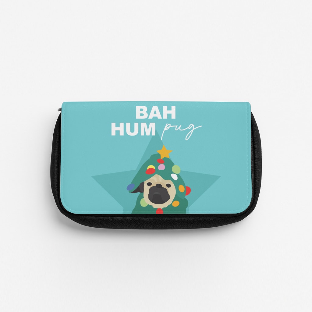 Bah Hum Pug Pencil Case