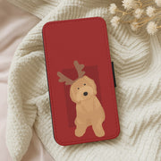 Dog Christmas Ears Flip / Wallet Phone Case 5