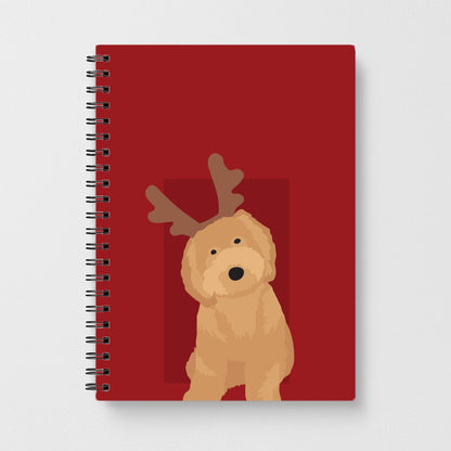 Dog Christmas Ears Notebook