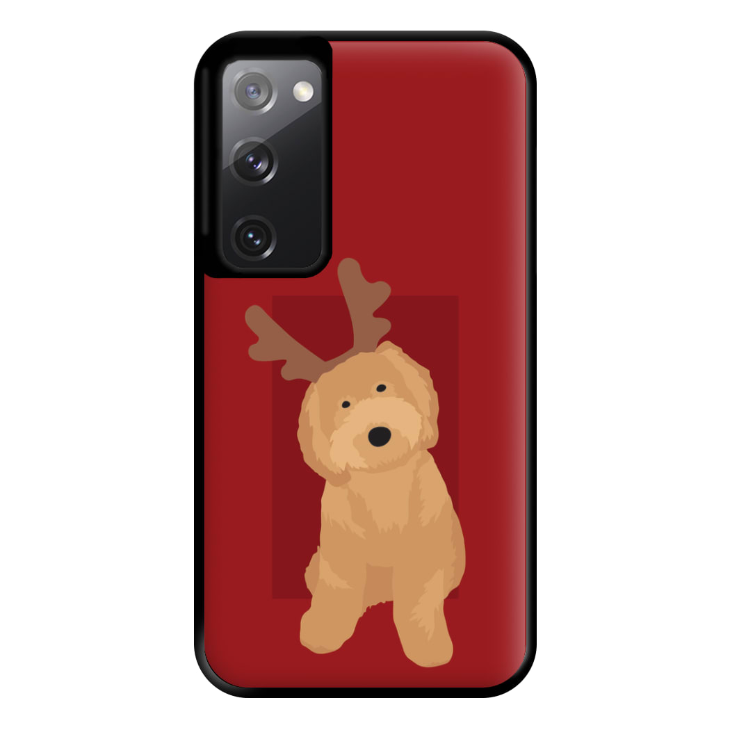 Dog Christmas Ears Phone Case for Galaxy S20FE