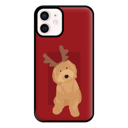 Dog Christmas Ears Phone Case for iPhone 12 Mini