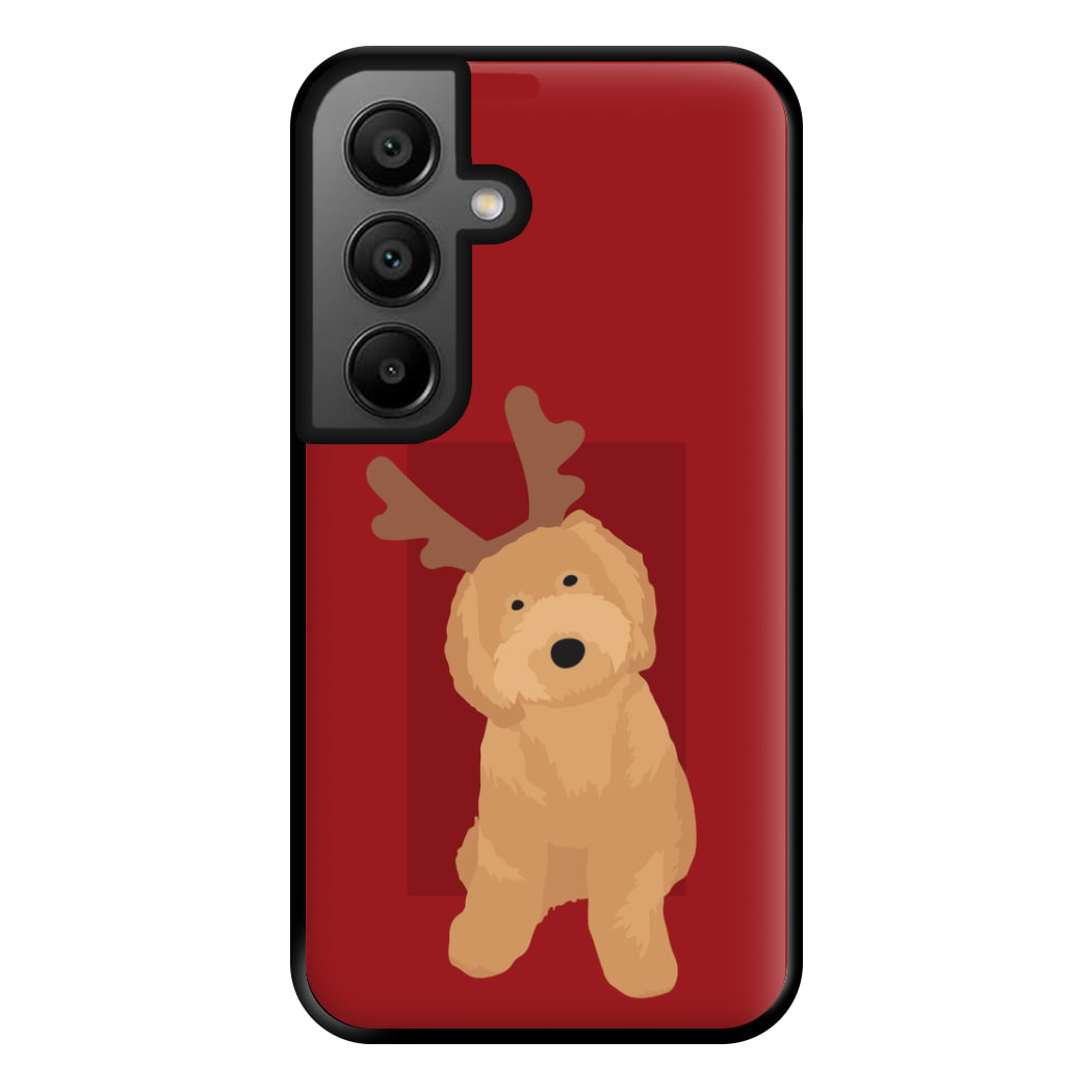 Dog Christmas Ears Phone Case for Google Pixel 8