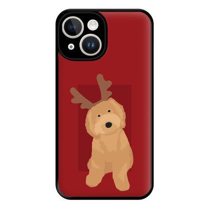 Dog Christmas Ears Phone Case for iPhone 14