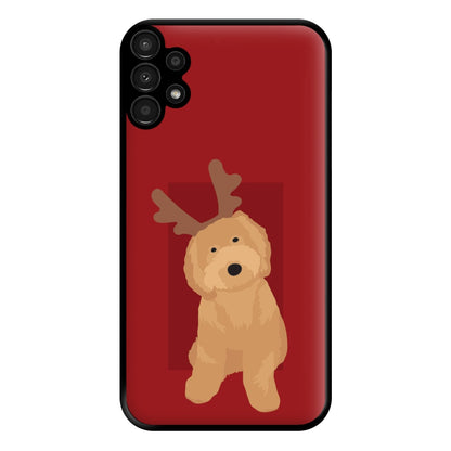 Dog Christmas Ears Phone Case for Galaxy A13