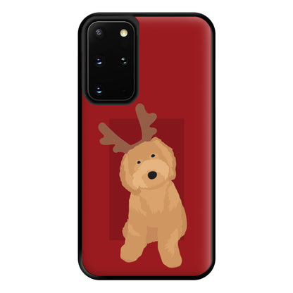 Dog Christmas Ears Phone Case for Galaxy S20 Plus