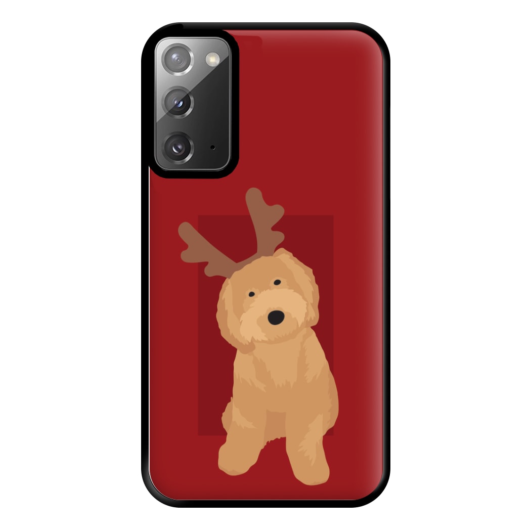 Dog Christmas Ears Phone Case for Galaxy Note 20 Ultra