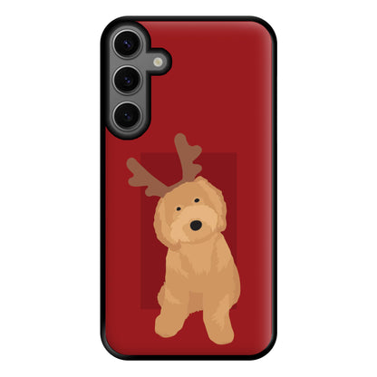 Dog Christmas Ears Phone Case for Galaxy S23FE