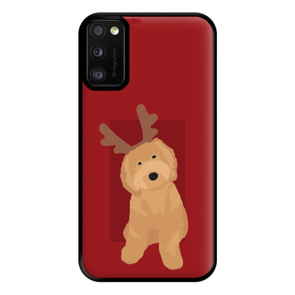 Dog Christmas Ears Phone Case for Galaxy A41