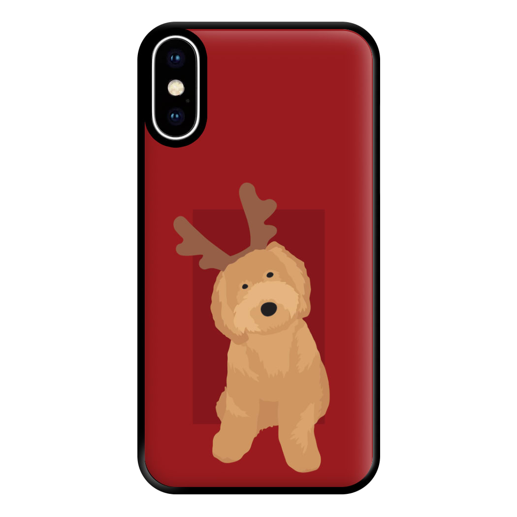 Dog Christmas Ears Phone Case for iPhone XS Max