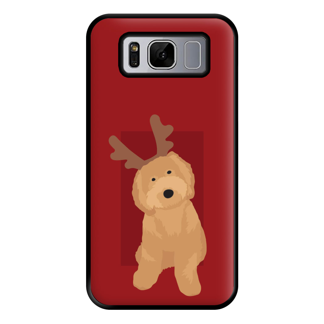 Dog Christmas Ears Phone Case for Galaxy S8 Plus