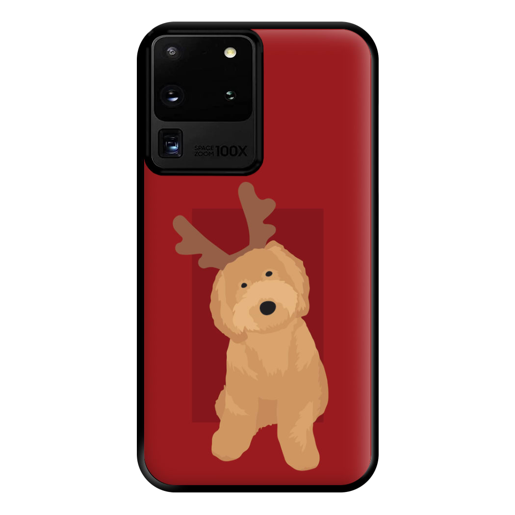 Dog Christmas Ears Phone Case for Galaxy S20 Ultra