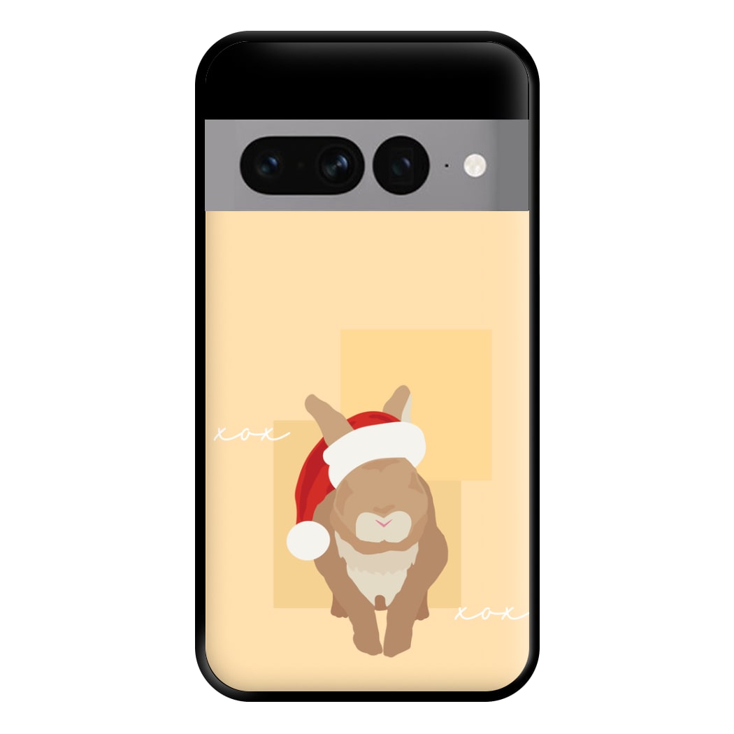 Rabbit Christmas Ears Phone Case for Google Pixel 7 Pro