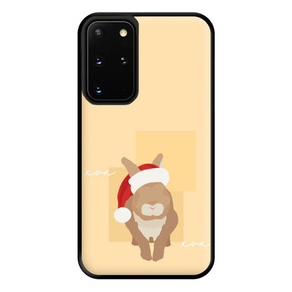 Rabbit Christmas Ears Phone Case for Galaxy S20 Plus