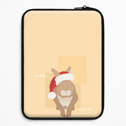 Rabbit Christmas Ears Universal Laptop Sleeve