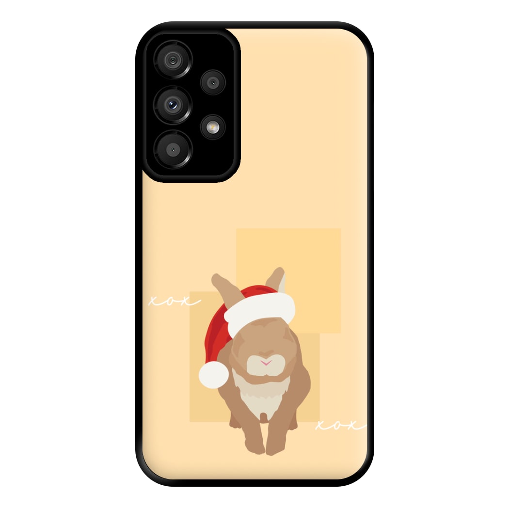 Rabbit Christmas Ears Phone Case for Galaxy A33