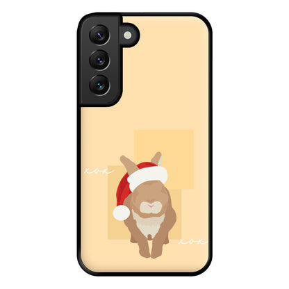 Rabbit Christmas Ears Phone Case for Galaxy S22 Plus