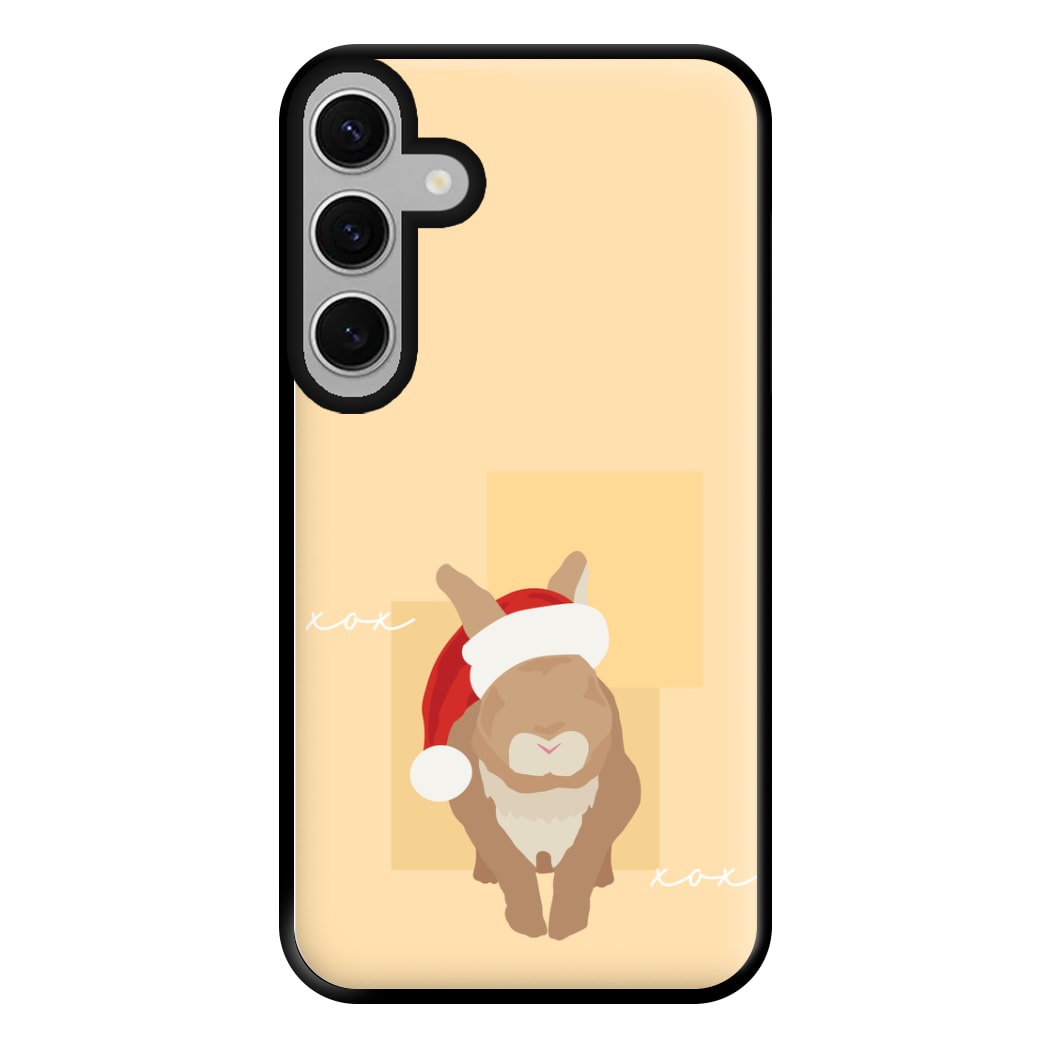 Rabbit Christmas Ears Phone Case for Galaxy S24FE