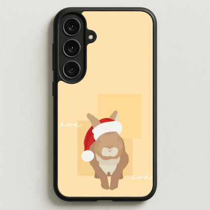 Rabbit Christmas Ears Phone Case for Galaxy S25FE