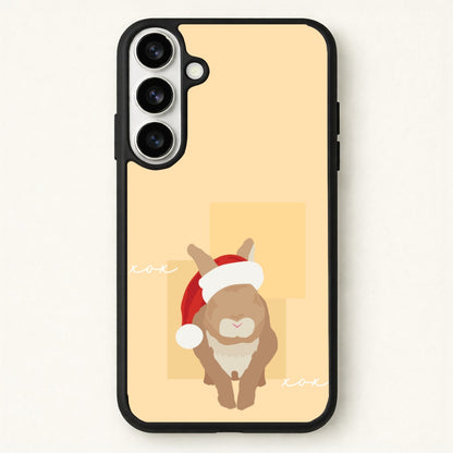 Rabbit Christmas Ears Phone Case for Galaxy S26 Plus