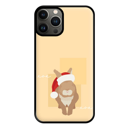 Rabbit Christmas Ears Phone Case for iPhone 13 Pro Max