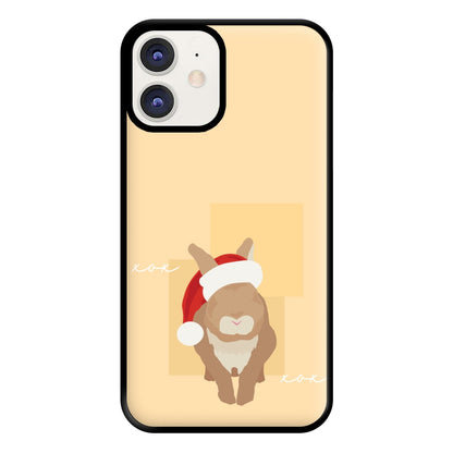 Rabbit Christmas Ears Phone Case for iPhone 12 / 12 Pro